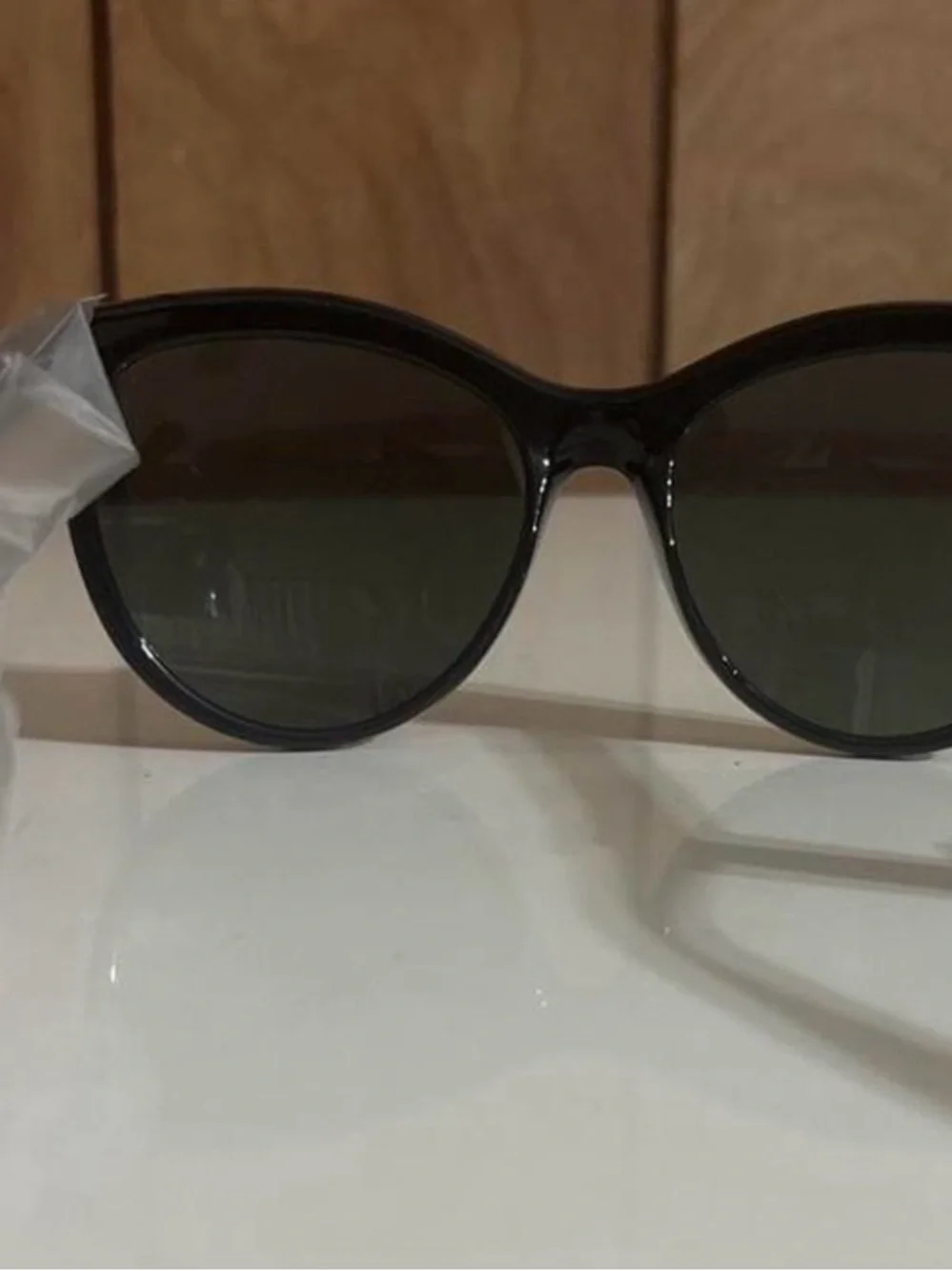 Black Studded Cat-Eye Women's Sunglasses